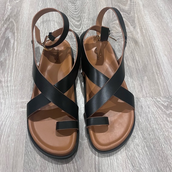 BNIB Anya Criss Cross Footbed Sandal - Picture 4 of 9